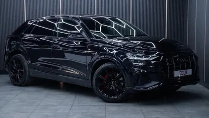 Black Used 2018 Audi Q8 S-Line SUV | £34,793 (Fair price)