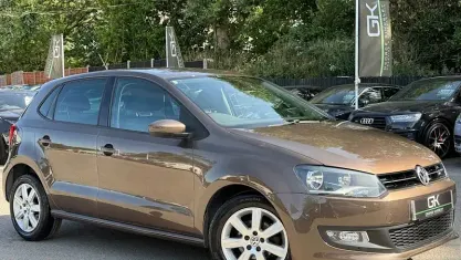 Used VW Polo Edition 86 HP (63 kW) 2014 Brown Hatchback