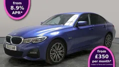 Blue Used 2022 BMW 330e M Sport Sedan | £24,081 (Fair price)