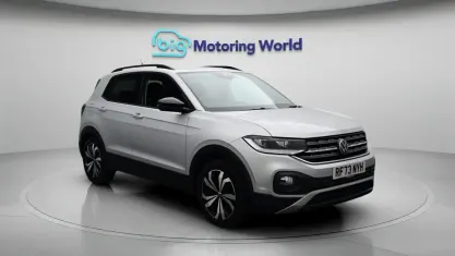 Used VW T-Cross Black Edition 95 HP (69 kW) 2023 Silver SUV