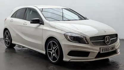 White Used 2015 Mercedes A180 AMG Hatchback | £10,950 (Fair price)