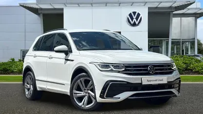 Used VW Tiguan R-line Edition 150 HP (110 kW) 2023 White SUV