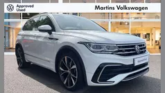 White Used 2021 VW Tiguan R-line SUV | £28,990 (Fair price)
