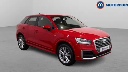 Used Audi Q2 S-Line 150 HP (110 kW) 2019 Red SUV