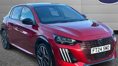 Red Used 2024 Peugeot 208 GT Hatchback | £16,385 (Fair price)