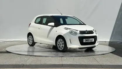 Used Citroën C1 Feel 72 HP (52 kW) 2017 White Hatchback