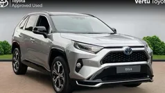 Silver Used 2021 Toyota RAV4 Hybrid Premium SUV | £32,480 (Fair price)
