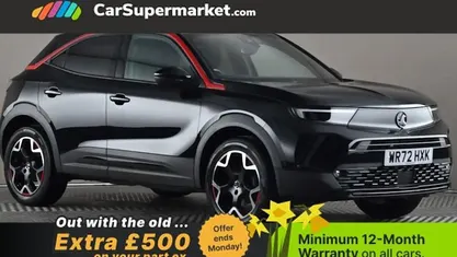 Used Vauxhall Mokka GS Line 131 HP (96 kW) 2022 Black SUV