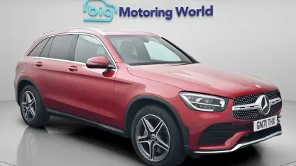 Used Mercedes GLC220 AMG line 194 HP (142 kW) 2021 Red SUV