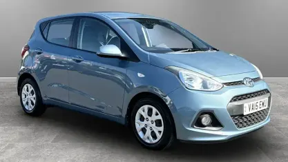 Used Hyundai i10 SE 87 HP (63 kW) 2015 Blue Hatchback