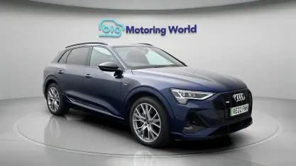 Used Audi e-tron Black Edition 300 kW (408 HP) 2022 Blue SUV