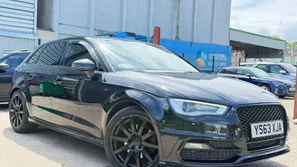 Used Audi A3 Sportback S-Line 184 HP (135 kW) 2014 Black Hatchback