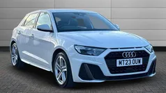 Shell white Used 2023 Audi A1 S-Line Hatchback | £19,295 (Fair price)