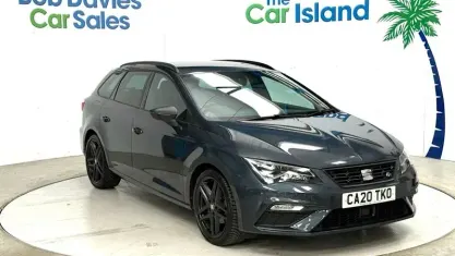 Begagnad Seat Leon Black Edition 131 HK (96 kW) 2020 Grå Kombi