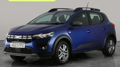 Used Dacia Sandero Expression 101 HP (74 kW) 2023 Blue Hatchback