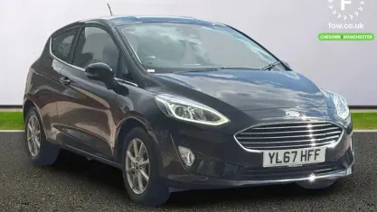 Used Ford Fiesta Zetec 101 HP (74 kW) 2018 Black Hatchback