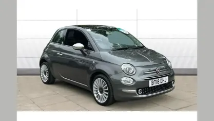 Begagnad Fiat 500 Mirror 69 HK (50 kW) 2018 Grå Halvkombi