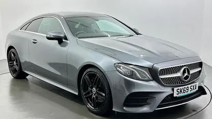 Grey Used 2019 Mercedes E220 AMG line Coupe | £20,560 (Good price)
