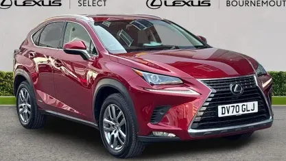 Used Lexus NX300h 197 HP (144 kW) 2020 Red SUV