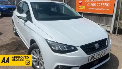Used Seat Ibiza SE 80 HP (58 kW) 2023 White Hatchback
