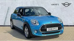 Blue Used 2018 Mini Cooper Hatchback | £13,639 (Fair price)