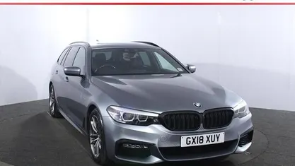 Used BMW 520 M Sport 190 HP (139 kW) 2018 Blue Estate