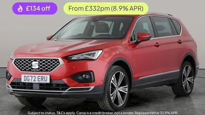 Red Used 2022 Seat Tarraco XCELLENCE Lux SUV | £21,763 (Fair price)