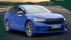Blue Used 2022 Skoda Enyaq iV SportLine SUV | £25,392 (Fair price)