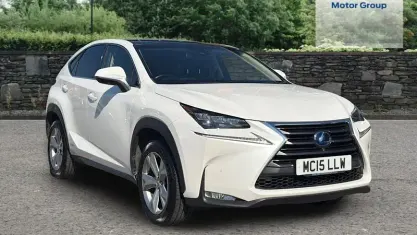 Used Lexus NX300h 197 HP (144 kW) 2015 White SUV