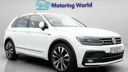 Used VW Tiguan R-line 150 HP (110 kW) 2020 White SUV