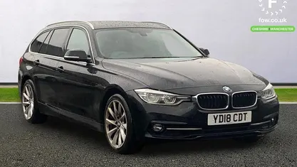 Black Used 2018 BMW 318 Sport Line Estate | £13,999 (Good price)