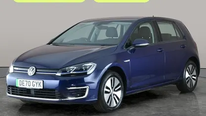 Used VW e-Golf 100 kW (136 HP) 2019 Blue Hatchback