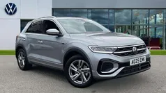Pyrite silver metallic Used 2025 VW T-Roc R-line SUV | £28,610 (Fair price)