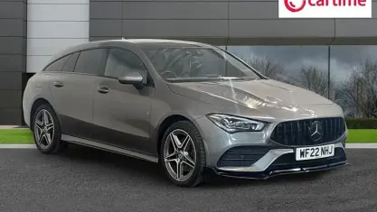 Used Mercedes CLA250e AMG line 218 HP (160 kW) 2022 Grey Coupe