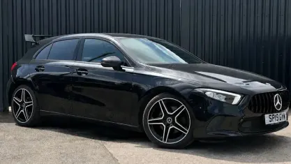 Used Mercedes A180 116 HP (85 kW) 2019 Black Hatchback