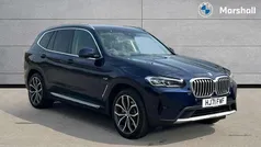 Tanzanite blue ii metallic Used 2021 BMW X3 xLine SUV | £31,349 (Fair price)