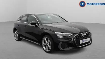 Used Audi A3 Sportback e-tron S-Line 204 HP (150 kW) 2023 Black Hatchback