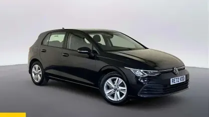 Used VW Golf VIII Life 150 HP (110 kW) 2022 Black Hatchback