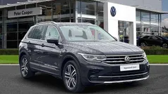 Urano grey Used 2021 VW Tiguan Elegance SUV | £22,391 (Fair price)
