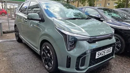 Used Kia Picanto GT-Line 63 HP (46 kW) 2024 Green Hatchback