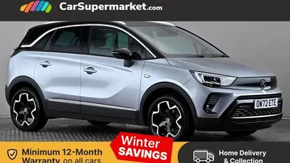 Grey Used 2021 Vauxhall Crossland Ultimate SUV | £13,997 (Fair price)