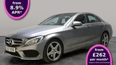 Grey Used 2017 Mercedes C250 AMG line Sedan | £14,828 (Fair price)