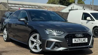 Used Audi A4 S-Line 163 HP (119 kW) 2021 Grey Sedan