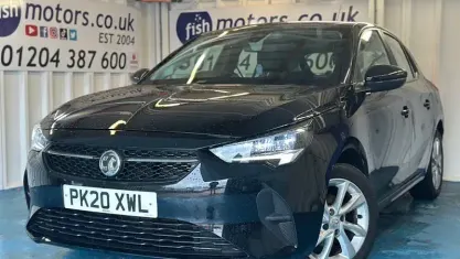 Used Vauxhall Corsa 75 HP (55 kW) 2020 Black Hatchback