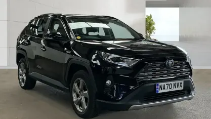 Used Toyota RAV4 Hybrid 218 HP (160 kW) 2020 Black SUV