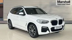 White Used 2019 BMW X3 M Sport SUV | £22,063 (Fair price)