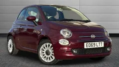 Red Used 2019 Fiat 500 Lounge Hatchback | £8,795 (Fair price)