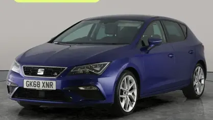 Begagnad Seat Leon FR 179 HK (131 kW) 2018 Blå Halvkombi