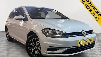 Silver Used 2018 VW Golf VII SE Hatchback | £11,198 (Good price)