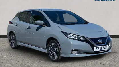 Used Nissan Leaf Tekna 160 kW (218 HP) 2021 Grey Hatchback